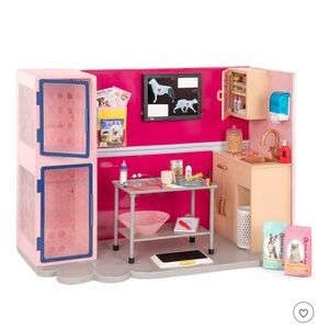 Our Generation Healthy Paws Vet Clinic Playset for 18" Dolls